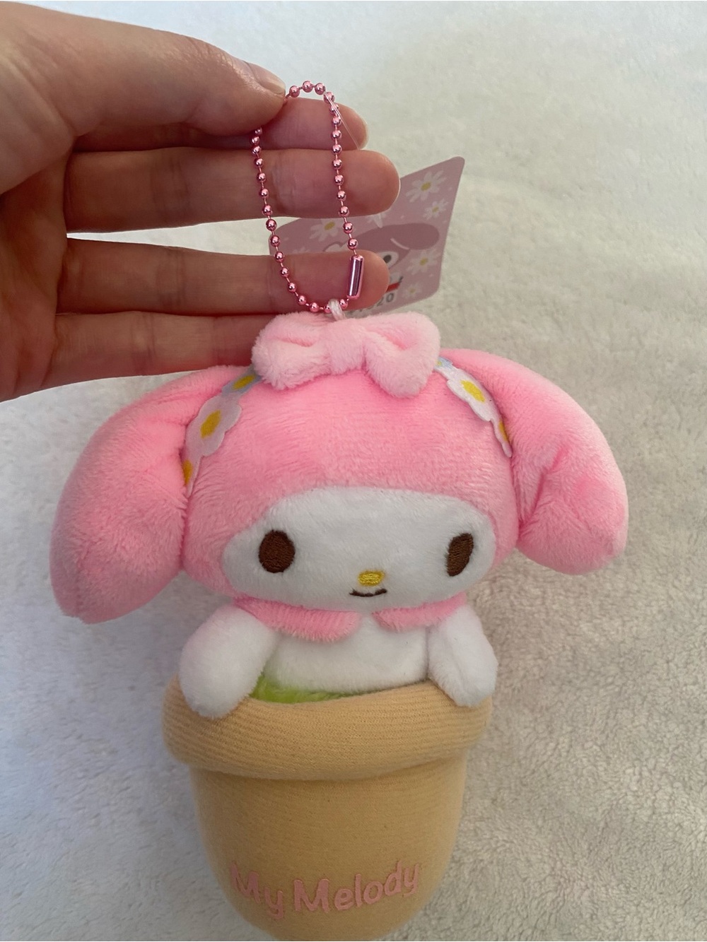 My Melody Sanrio Plush Keychain Bag Charm